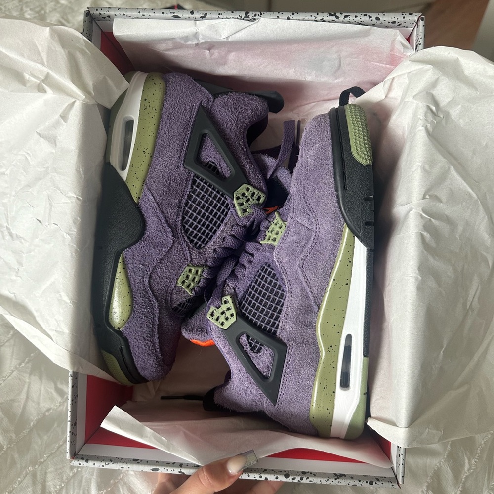Jordan 4 canyon purple
